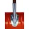 Emsco Group Steel Snow Shovel Pusher Design, 20in Blade, Non-Stick Coating, Wooden Handle 1215-1 - alternate 3